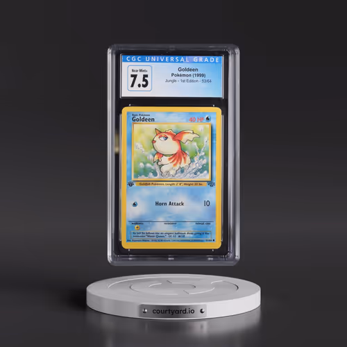 1999 Jungle #53/64 Goldeen - 1st Edition 1st Edition (CGC 7.5 NM+)