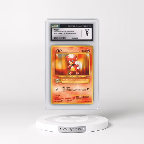 1999 Gold, Silver, to a New World Magby (CGC 9 MINT)