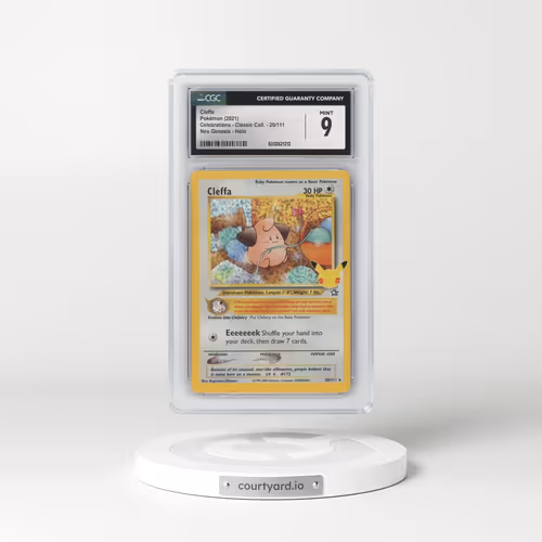 2021 Celebrations - Classic Collection #20/111 Cleffa - Neo Genesis Holo (CGC 9 MINT)