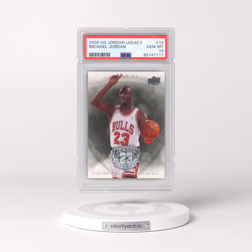 2009 Upper Deck Jordan Legacy #14 Michael Jordan (PSA 10 GEM MINT)