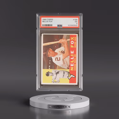 1960 Topps #100 Nellie Fox (PSA 5 EX)