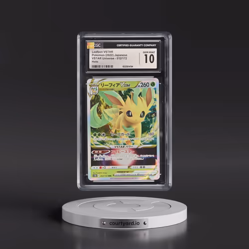 2022 VSTAR Universe #012/172 Leafeon VSTAR - Holo (CGC 10 GEM MINT)