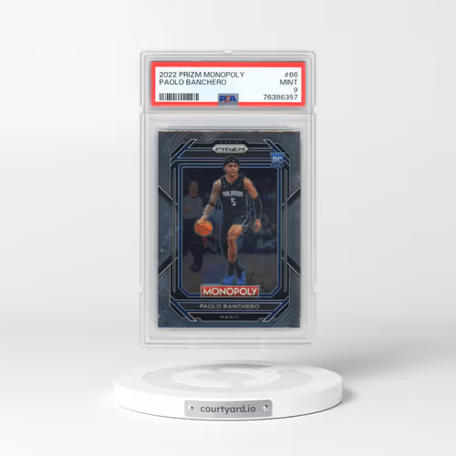 2022 Panini Prizm Monopoly #66 Paolo Banchero (PSA 9 MINT)