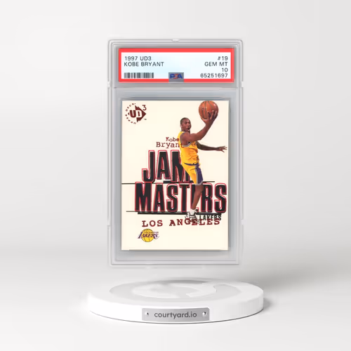 1997 UD3 #19 Kobe Bryant (PSA 10 GEM MINT)