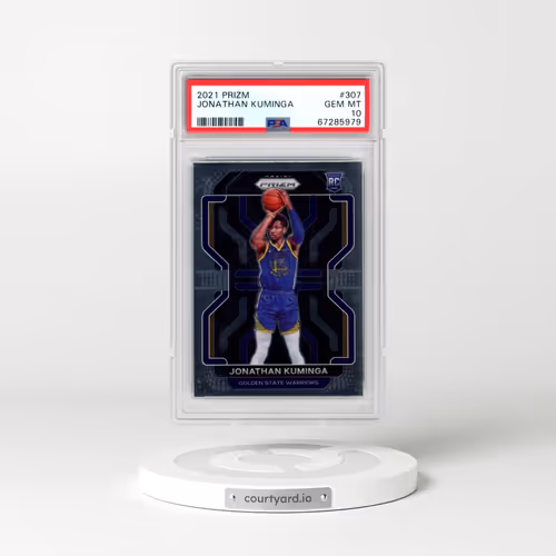 2021 Panini Prizm #307 Jonathan Kuminga (PSA 10 GEM MINT)