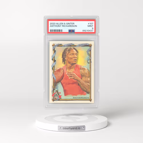 2023 Topps Allen & Ginter #107 Anthony Richardson (PSA 9 MINT)