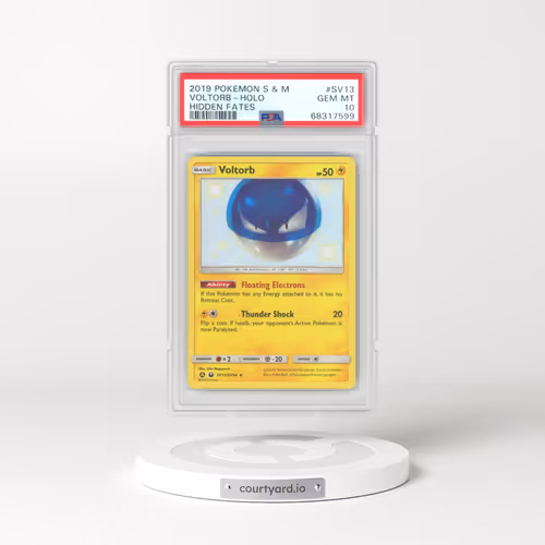 2019 Hidden Fates #SV13 Voltorb - Holo (PSA 10 GEM MINT)