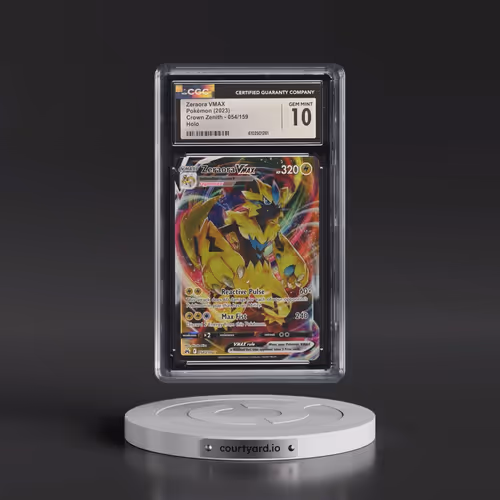 2023 Crown Zenith #054/159 Zeraora VMAX - Holo (CGC 10 GEM MINT)
