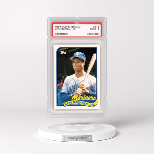 1989 Topps Traded #41T Ken Griffey Jr (PSA 9 MINT)