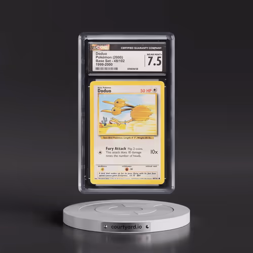 1999 Base Set #48/102 Doduo - 1999-2000 (CGC 7.5 NM+)