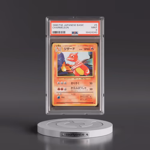 1996 Pokémon Basic #5 Charmeleon (PSA 9 MINT)