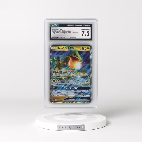 2019 Tag Team GX: Tag All Stars #100/173 Rayquaza GX - Holo (CGC 7.5 NM+)
