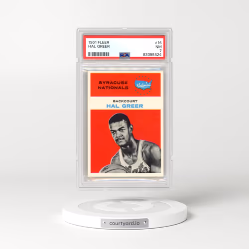 1961 Fleer #16 Hal Greer (PSA 7 NM)