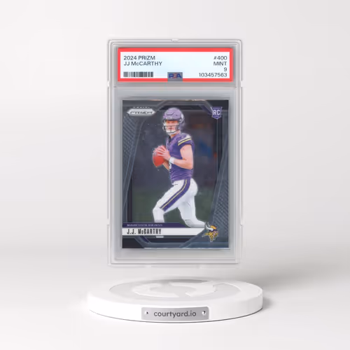 2024 Panini Prizm #400 JJ McCarthy (PSA 9 MINT)