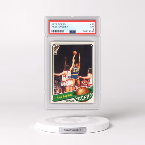 1979 Topps #31 Alex English (PSA 7 NM)