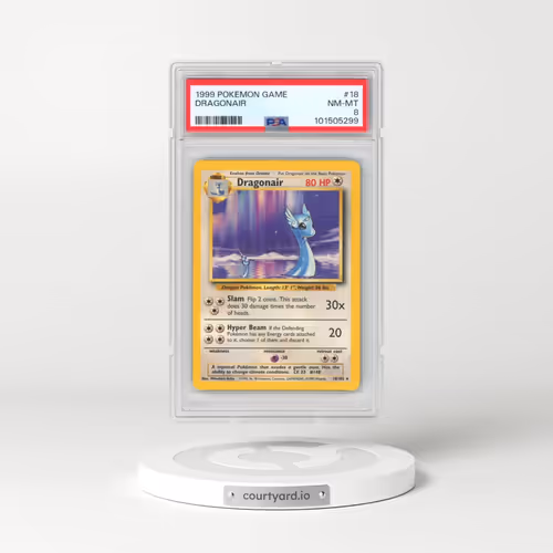 1999 Pokémon Game #18 Dragonair (PSA 8 NM-MT)