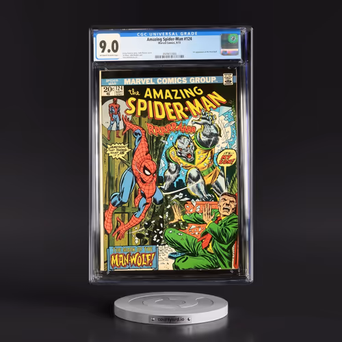 Amazing Spider-Man #124 CGC 9.0 Off-white to White Pages (Marvel Comics, 9/73) - Universal