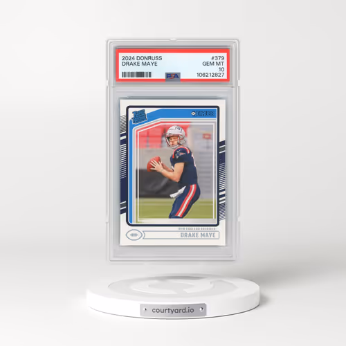 2024 Panini Donruss #379 Drake Maye (PSA 10 GEM MINT)