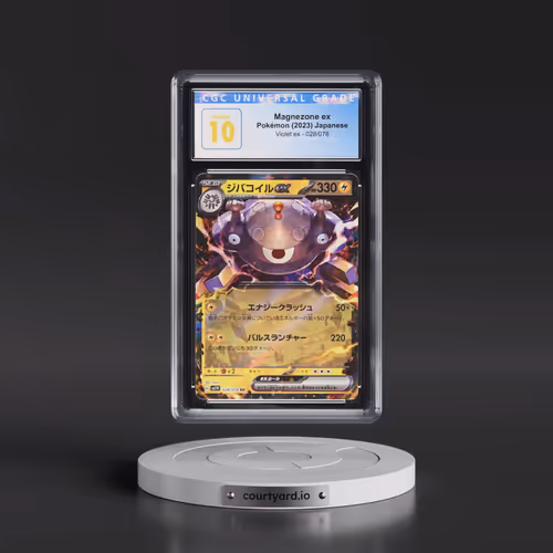 2023 Violet ex #028/078 Magnezone ex (CGC 10 PRISTINE)