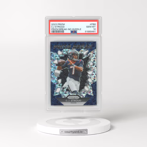 2023 Panini Prizm Prizm Break #PB6 CJ Stroud (PSA 10 GEM MINT)