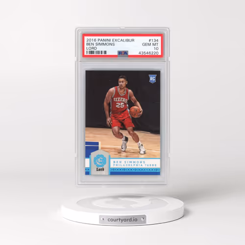 2016 Panini Excalibur #134 Ben Simmons - Lord (PSA 10 GEM MINT)