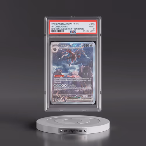 2025 Pokémon Wht EN-White Flare #169 Hydreigon EX - Holo Special Illustration Rare (PSA 9 MINT)