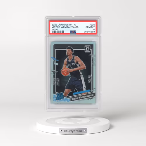 2023 Panini Donruss Optic #225 Victor Wembanyama - Holo (PSA 10 GEM MINT)