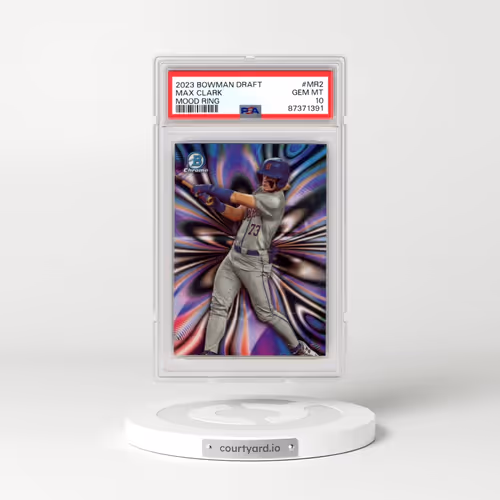 2023 Bowman Draft Mood Ring #MR2 Max Clark (PSA 10 GEM MINT)