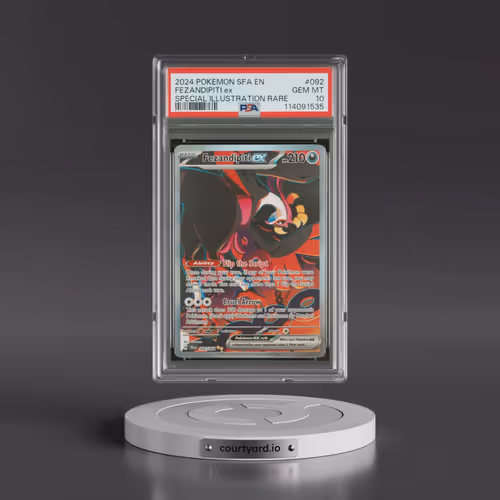 2024 Pokémon Sfa EN-Shrouded Fable #092 Fezandipiti EX - Holo Special Illustration Rare (PSA 10 GEM