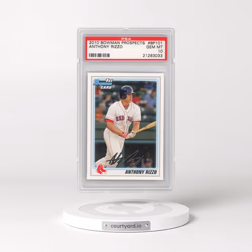 2010 Bowman Prospects #BP101 Anthony Rizzo (PSA 10 GEM MINT)