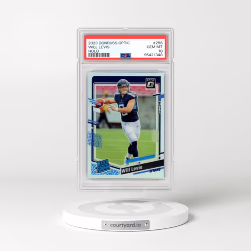 2023 Panini Donruss Optic #298 Will Levis - Holo (PSA 10 GEM MINT)