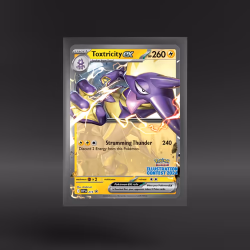 Scarlet & Violet Black Star Promos #215 Toxtricity ex