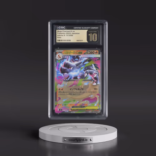 2025 Inferno X - M2 #013/080 Mega Charizard X ex - Holo (CGC 10 PRISTINE)