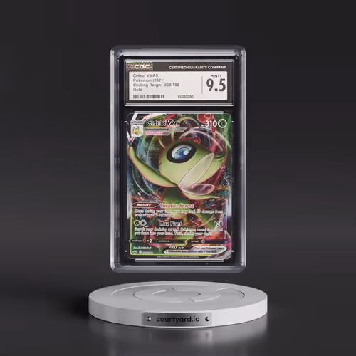 2021 Chilling Reign #008/198 Celebi VMAX - Holo (CGC 9.5 MINT+)