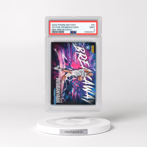 2023 Panini Instant NBA Breakaway #B1 Victor Wembanyama (PSA 9 MINT)