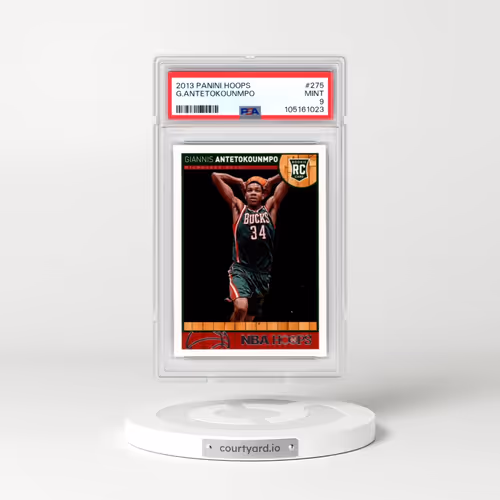 2013 Panini Hoops #275 Giannis Antetokounmpo (PSA 9 MINT)