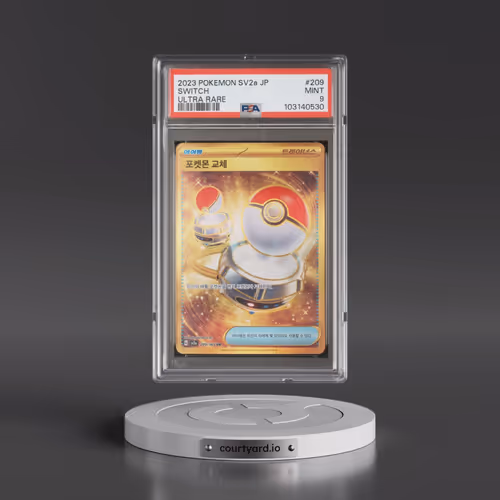 2023 Pokémon Sv2a-Pokémon 151 #209 Switch - Ultra Rare (PSA 9 MINT)