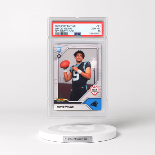 2023 Panini Instant NFL Rps First Look #41 Bryce Young (PSA 10 GEM MINT)