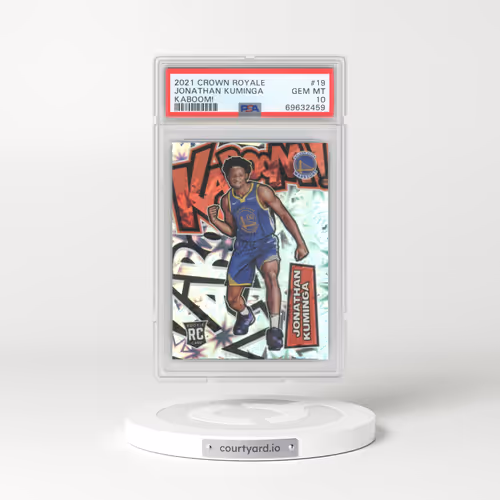 2021 Panini Crown Royale Kaboom! #19 Jonathan Kuminga (PSA 10 GEM MINT)