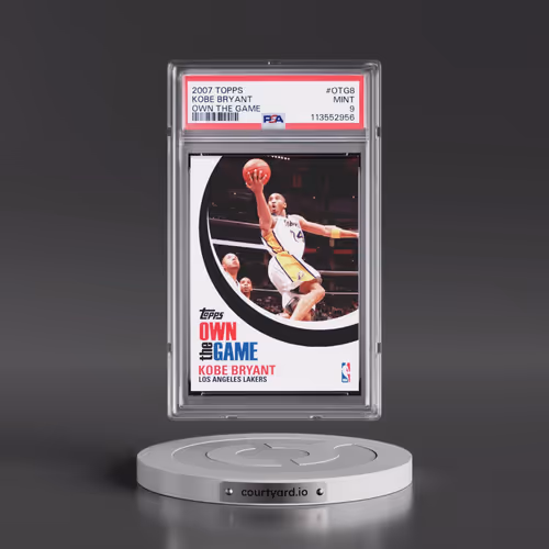 2007 Topps Own the Game #OTG8 Kobe Bryant (PSA 9 MINT)