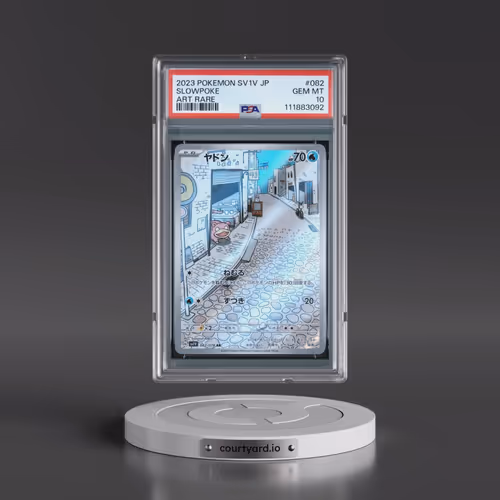 2023 Pokémon Sv1v-Violet EX #082 Slowpoke - Art Rare (PSA 10 GEM MINT)
