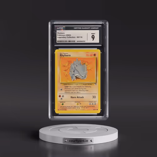 2002 Legendary Collection #90/110 Rhyhorn (CGC 9 MINT)