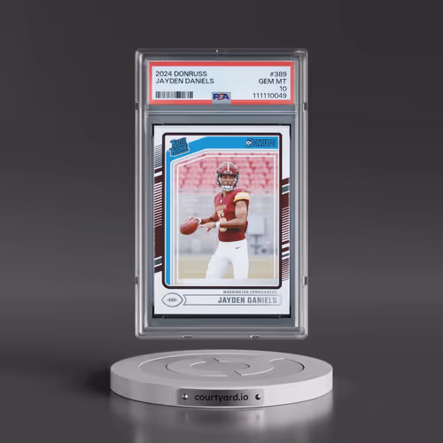 2024 Panini Donruss #389 Jayden Daniels (PSA 10 GEM MINT)