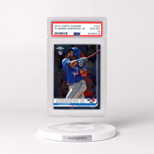 2019 Topps Chrome #201 Vladimir Guerrero Jr. (PSA 10 GEM MINT)