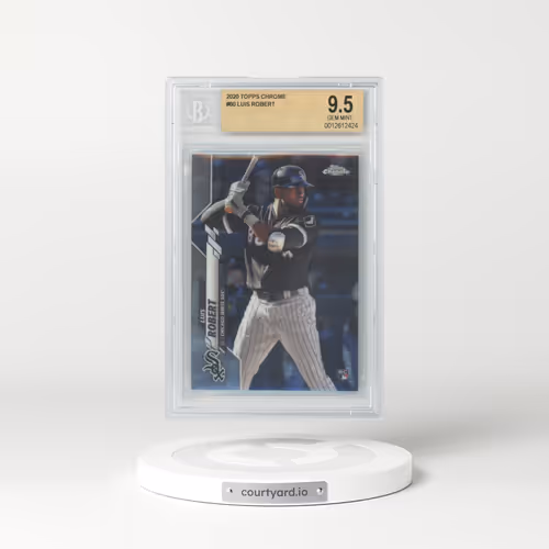 2020 Topps Chrome #60 Luis Robert (BGS 9.5 GEM MINT)