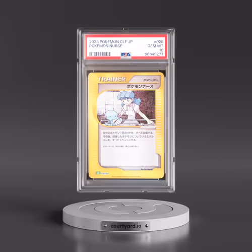 2023 Pokémon Clf-Trading Card Game Classic Venusaur & Lugia EX Deck #028 Pokemon Nurse (PSA 10 GEM MINT)