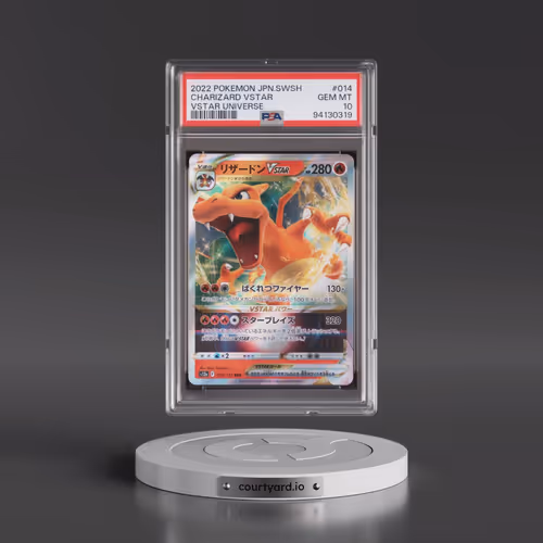 2022 Pokémon Sword & Shield Vstar Universe #014 Charizard Vstar (PSA 10 GEM MINT)