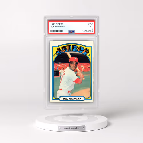 1972 Topps #132 Joe Morgan (PSA 5 EX)
