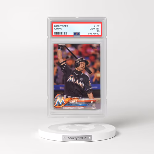 2018 Topps #157 Ichiro (PSA 10 GEM MINT)