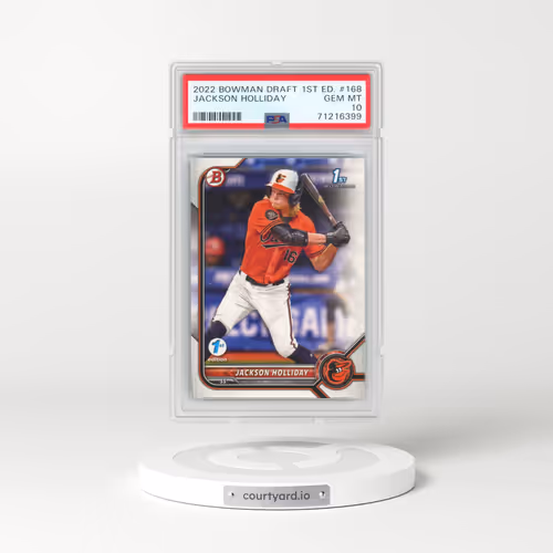 2022 Bowman Draft 1st Edition #168 Jackson Holliday (PSA 10 GEM MINT)